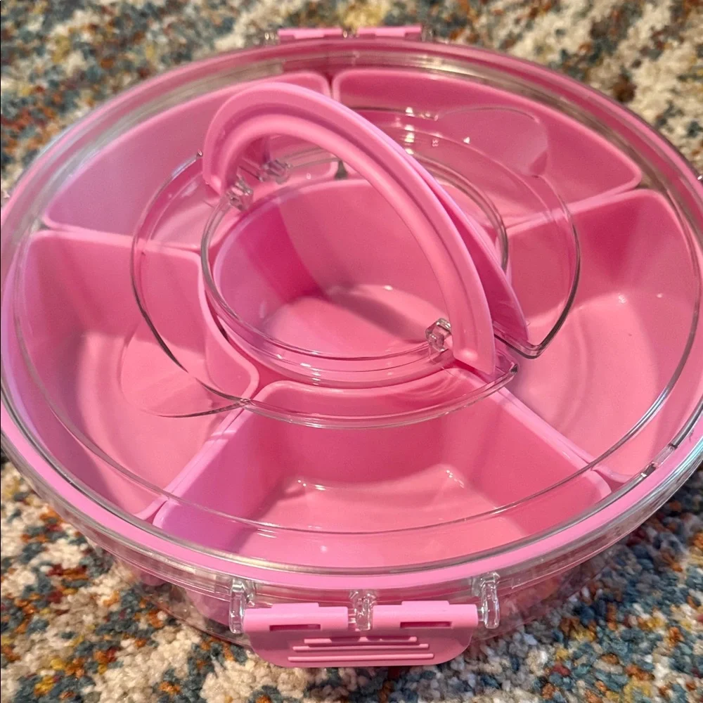 CWC Pink Rotating Snack Box